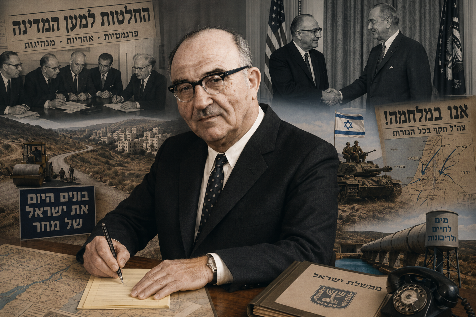 You are currently viewing כובד ההכרעה: דילמות מנהיגותיות בחייו של לוי אשכול